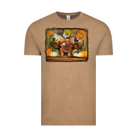 Vintage Coffee fall cow Vintage Tee - Jasminsmagicworld