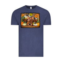 Vintage Denim fall cow Vintage Tee - Jasminsmagicworld