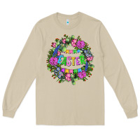 Mushroom Easter Day Flower Easter Long Sleeve Tee - OliviaCreatesArt