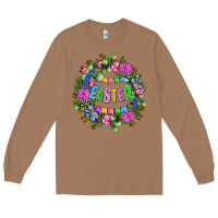 Toasted Coconut Easter Day Flower Easter Long Sleeve Tee - OliviaCreatesArt