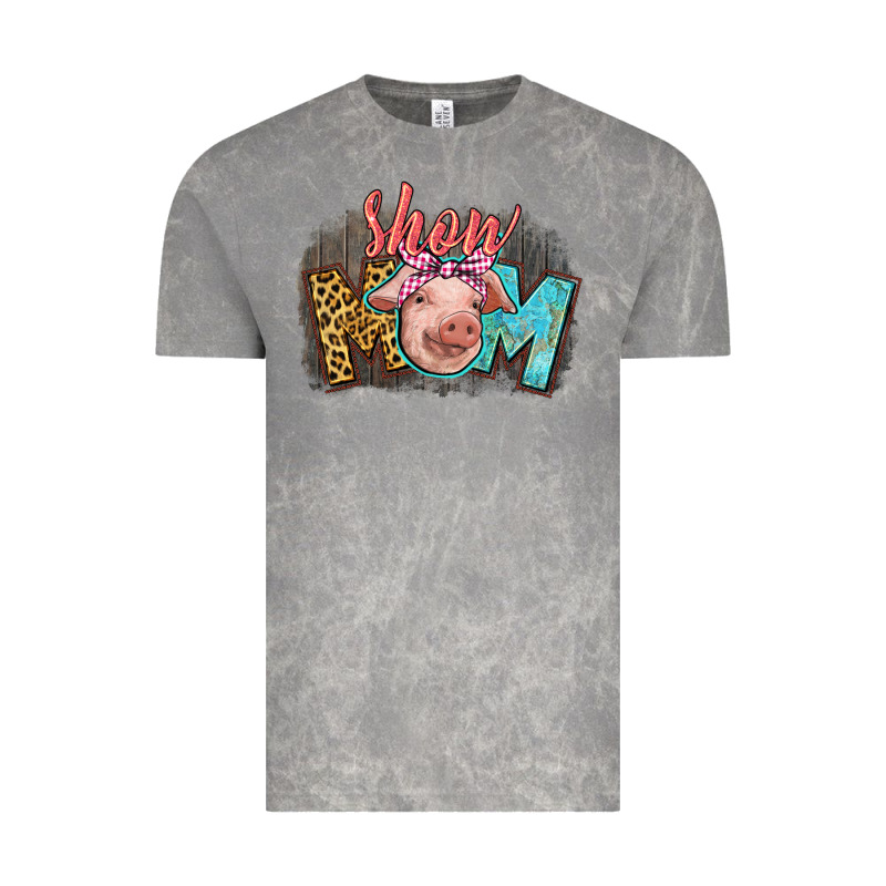 Show Mom Pig Vintage Tee by CowGirlArtShop | Teevron