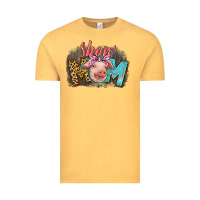Vintage Mustard Show mom pig Vintage Tee - CowGirlArtShop