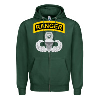 Sports Green Ranger and Airborne Master Zipper Hoodie - longCreatives