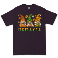 Plum It's Fall Y'all Premium Tee - texasbilliewilder
