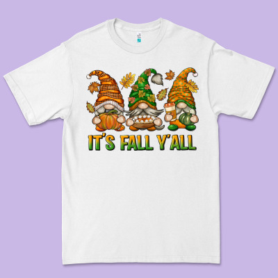 It's Fall Y'all Premium Tee Designed By Texasbilliewilder