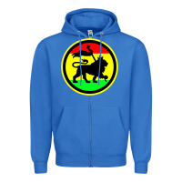 True Royal Rasta Lion Zipper Hoodie - longCreatives