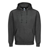Charcoal Heather Turnpike Copy Zipper Hoodie - longCreatives