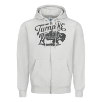 Dove Grey Turnpike Copy Zipper Hoodie - longCreatives