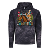 Cloud Black long live cowgirls Vintage Hoodie - OliviaCreatesArt
