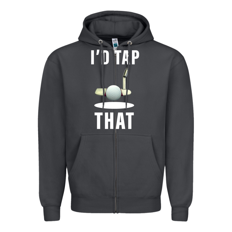 I'd Tap That Tfunny Golf Zipper Hoodie by longCreatives | Teevron