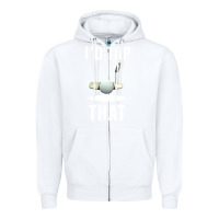 White I'd Tap That TFunny Golf Zipper Hoodie - longCreatives