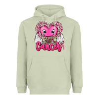 Matcha hey cancer with middle fingers Heavyweight Hoodie - AdoDesignShop