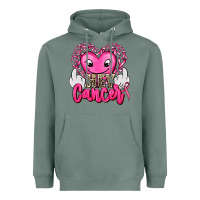 Sage hey cancer with middle fingers Heavyweight Hoodie - AdoDesignShop