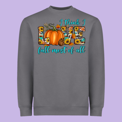 I Think I Love Fall Most Of All Heavyweight Sweatshirt Designed By Artiststas