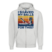 Dove Grey Nice I Shaved My Balls For This Vintage Zipper Hoodie - longCreatives