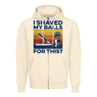 Sandshell Nice I Shaved My Balls For This Vintage Zipper Hoodie - longCreatives