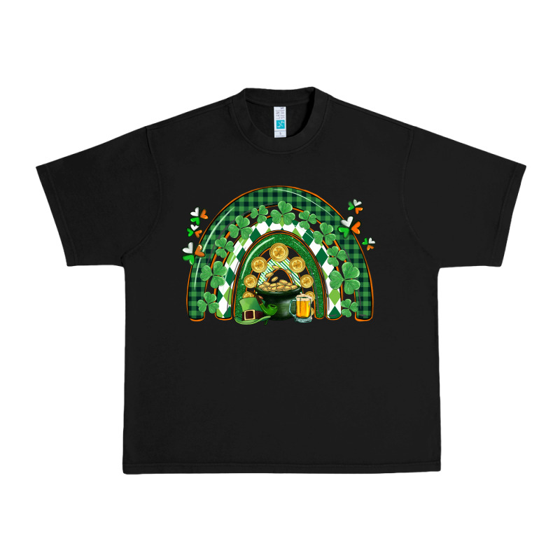 St. Patrick's Rainbow Urban Heavy Tee by CowGirlArtShop | Teevron