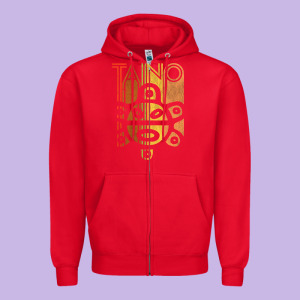 Taino Sun Boricua Vintage Taino Gift Of Puerto Rico Zipper Hoodie Designed By Longcreatives