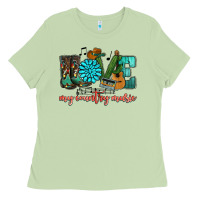 Matcha Western love my country music Ladies Tee - HowdyJamesFarm