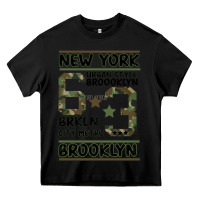 Black Newyork Brooklyn Heavy Core Tee - Bettercallsaul