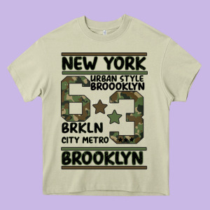 Newyork Brooklyn Heavy Core Tee Designed By Bettercallsaul