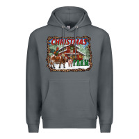 Rock Christmas On The Farm Premium Hoodie - RanaPortraitStore