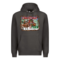 Smoke Christmas On The Farm Premium Hoodie - RanaPortraitStore
