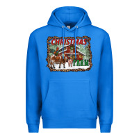 True Royal Christmas On The Farm Premium Hoodie - RanaPortraitStore