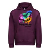 Mauve Wine transformada por dios Urban Hoodie - JahusDesignShop