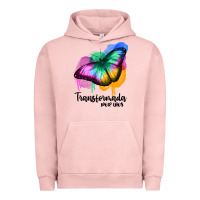 Pigment Salmon transformada por dios Urban Hoodie - JahusDesignShop