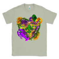 Matcha Mardi Gras heart Classic Tee - HowdyJamesFarm