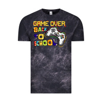 Cloud Black Game over back to school Vintage Tee - CowGirlArtShop