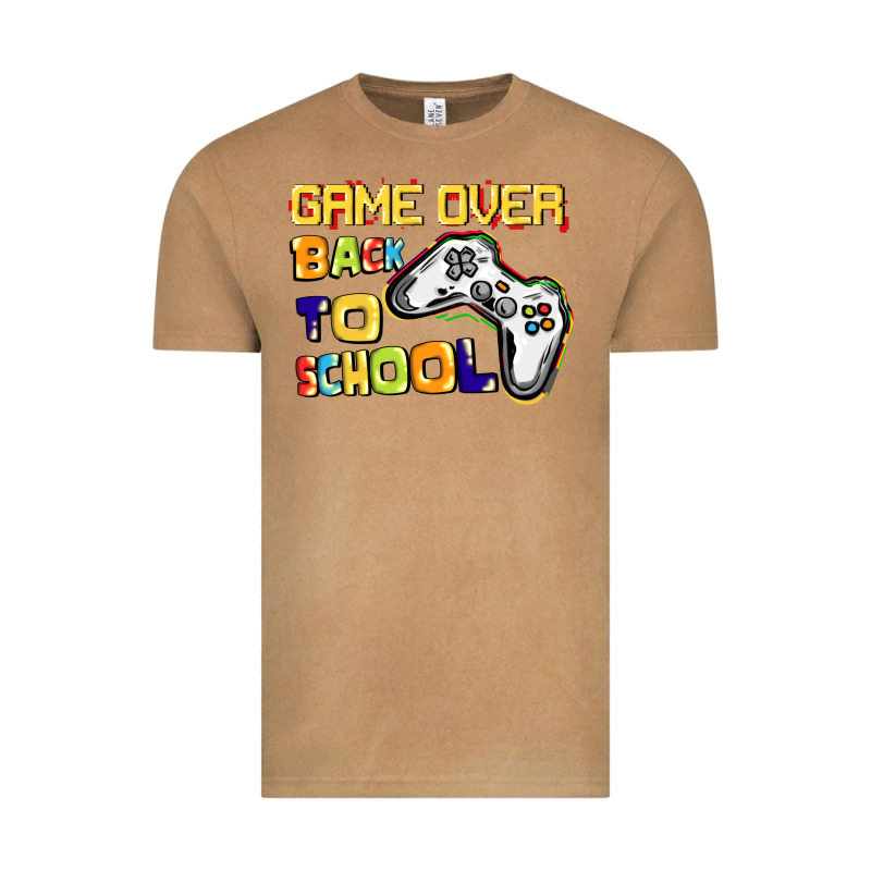 Game Over Back To School Vintage Tee by CowGirlArtShop | Teevron