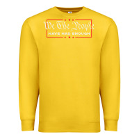Lemon we the people have had enough   anti government political t shirt Premium Sweatshirt - longCreatives