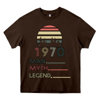 Chocolate Brown Vintage May 1970 Heavy Core Tee - Bettercallsaul