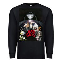 Black Graphic Movies  badguys film Mens Funny Premium Sweatshirt - longCreatives
