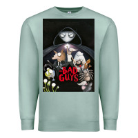 Seafoam Graphic Movies  badguys film Mens Funny Premium Sweatshirt - longCreatives