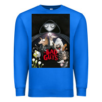 True Royal Graphic Movies  badguys film Mens Funny Premium Sweatshirt - longCreatives