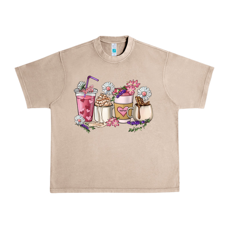 Mama Coffee Cup Mother's Day Urban Heavy Tee by HowdyJamesFarm | Teevron