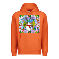 Carrot Chillin Snow Premium Hoodie - CowhideDigitalArt