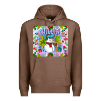 Chestnut Chillin Snow Premium Hoodie - CowhideDigitalArt