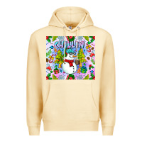 Pina Colada Chillin Snow Premium Hoodie - CowhideDigitalArt