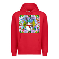 Red Chillin Snow Premium Hoodie - CowhideDigitalArt