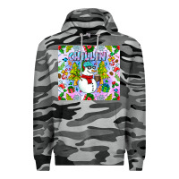 Slate Camo Chillin Snow Premium Hoodie - CowhideDigitalArt