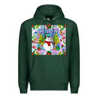Sports Green Chillin Snow Premium Hoodie - CowhideDigitalArt