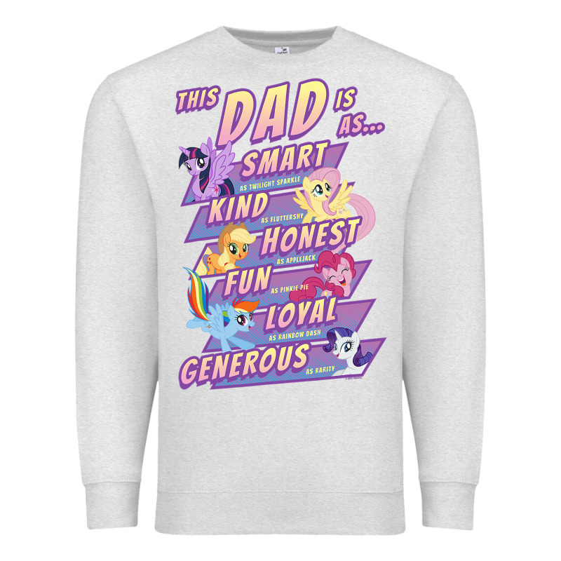 My Little Pony Father's Day Group Shot This Dad Is Premium Sweatshirt by longCreatives | Teevron