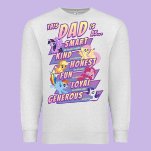 My Little Pony Father's Day Group Shot This Dad Is Premium Sweatshirt Designed By Longcreatives