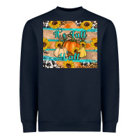 Navy it's fall y'all Heavyweight Sweatshirt - Artiststas