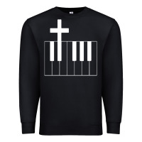 Black Church Organist Premium Sweatshirt - longCreatives