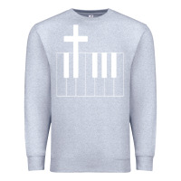 Heather Grey Church Organist Premium Sweatshirt - longCreatives